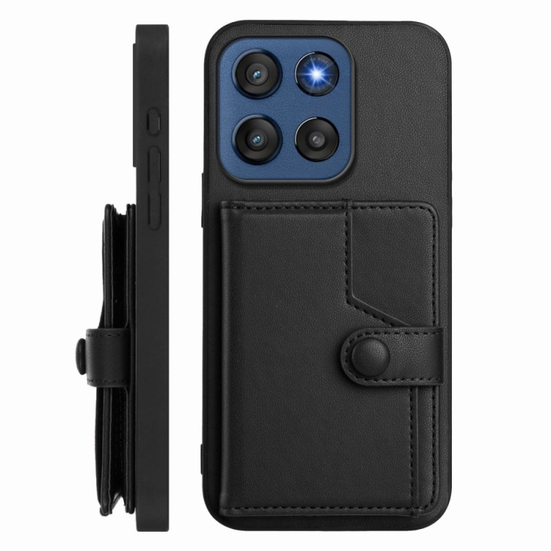 Funda Motorola Edge 60 Stylus Soporte y tarjetero