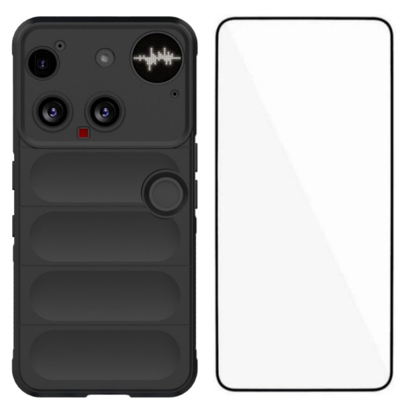Funda para teléfono Nothing (3) antideslizante con protector de pantalla