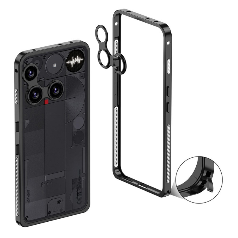 Funda para teléfono Nothing (3) Marco metálico