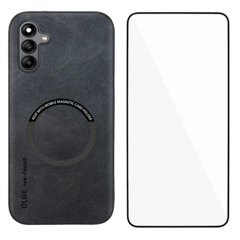 Samsung Galaxy A05s Funda magnética con protector de pantalla