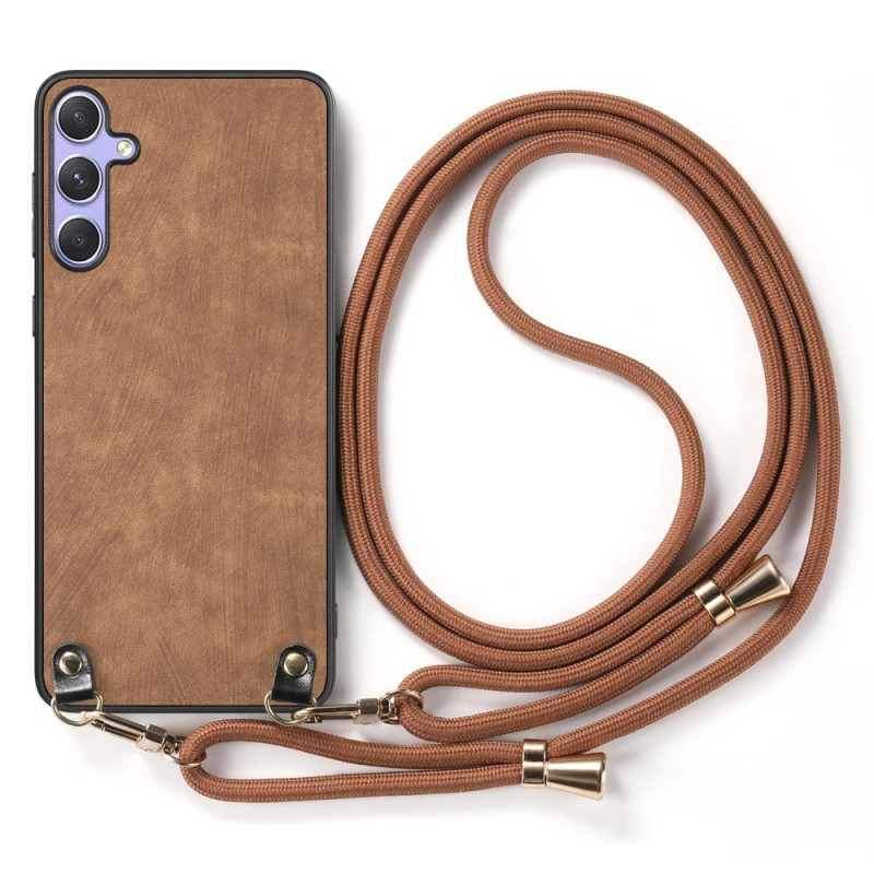 Funda con cordón efecto ante Samsung Galaxy A05s