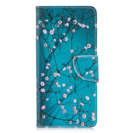 Funda de árbol de flores para el Huawei P30 Pro