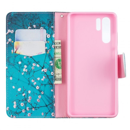 Funda de árbol de flores para el Huawei P30 Pro