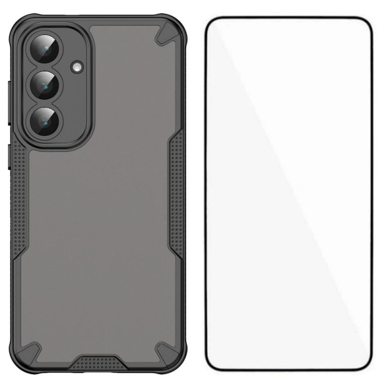 Funda híbrida Samsung Galaxy S25 FE con protector de pantalla