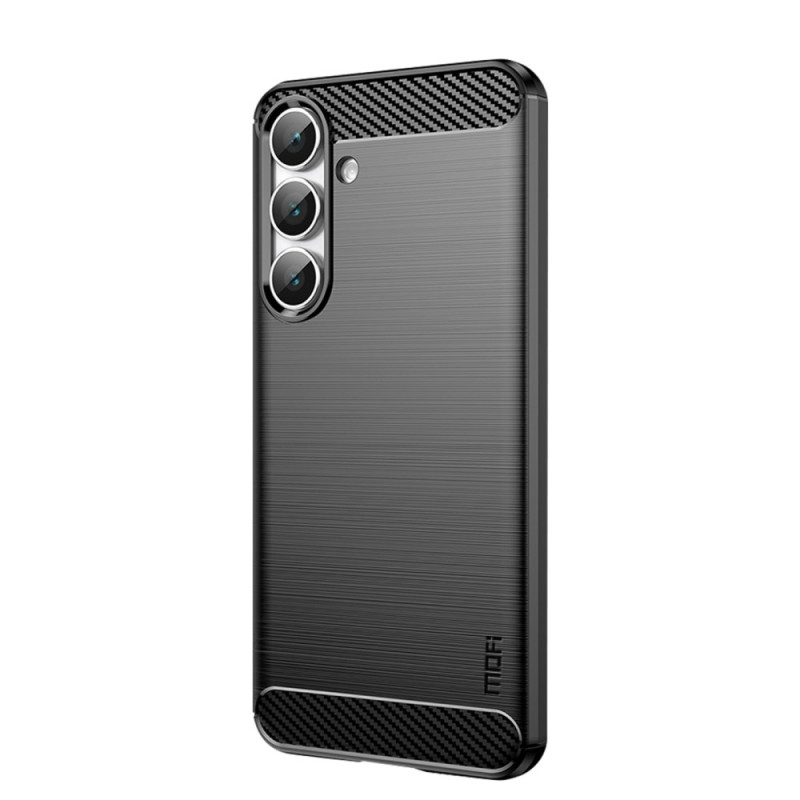 Funda de fibra de carbono cepillada Samsung Galaxy S25 FE