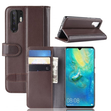 Funda Huawei P30 Pro de cuero dividido