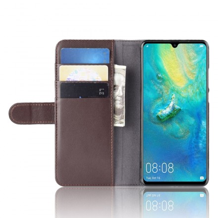 Funda Huawei P30 Pro de cuero dividido