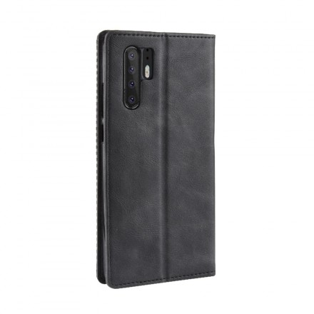 Funda Flip Cover Huawei P30 Pro Vintage Efecto Cuero con estilo
