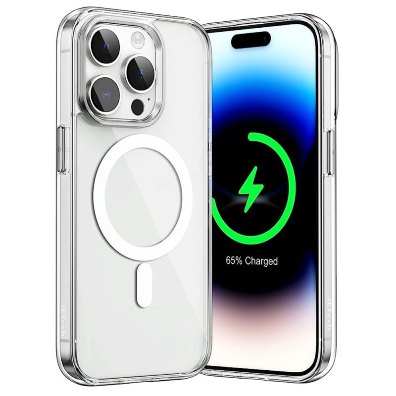 Funda compatible con MagSafe para iPhone 15 Pro con anillo magnético