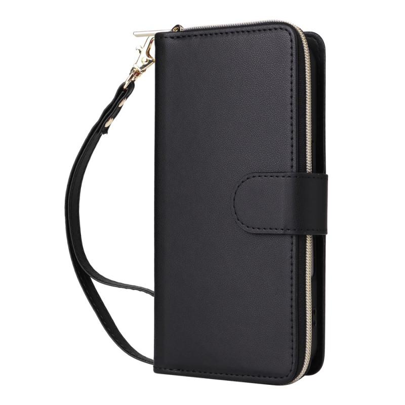 Funda iPhone 17 Cartera 9 Tarjeteros y Lanyard