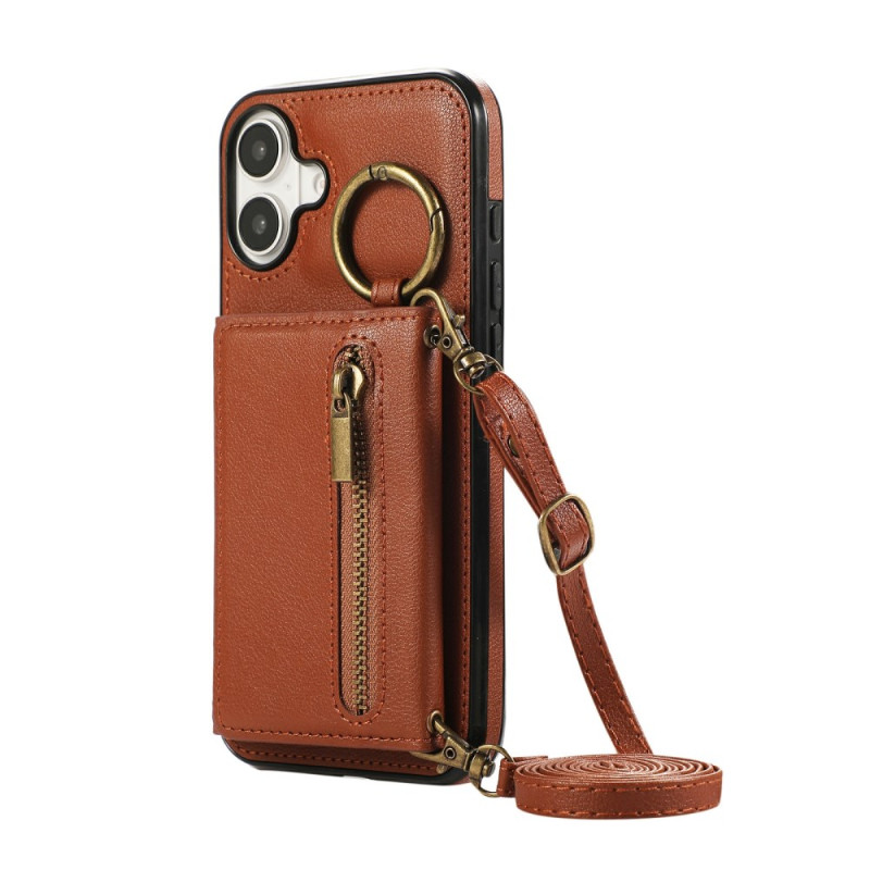 Funda iPhone 17 Cartera con cremallera