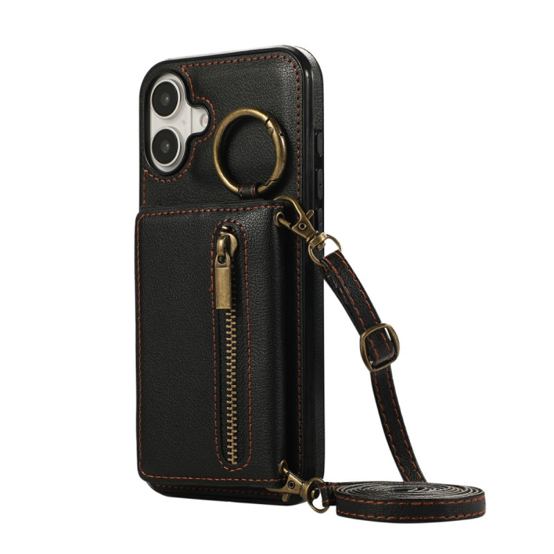Funda iPhone 17 Cartera con cremallera