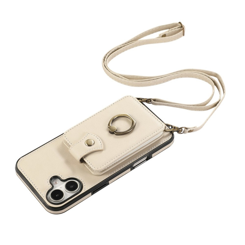 Funda multitarjeta iPhone 17 con colgante
para el hombro