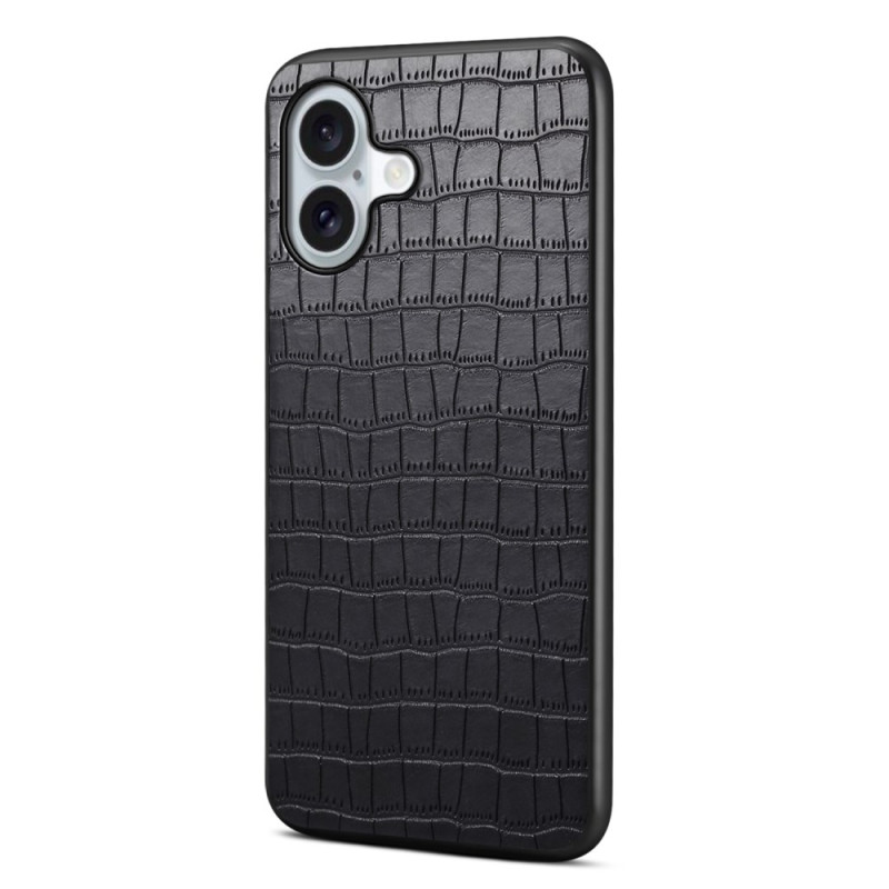 Funda iPhone 17 con textura de cocodrilo