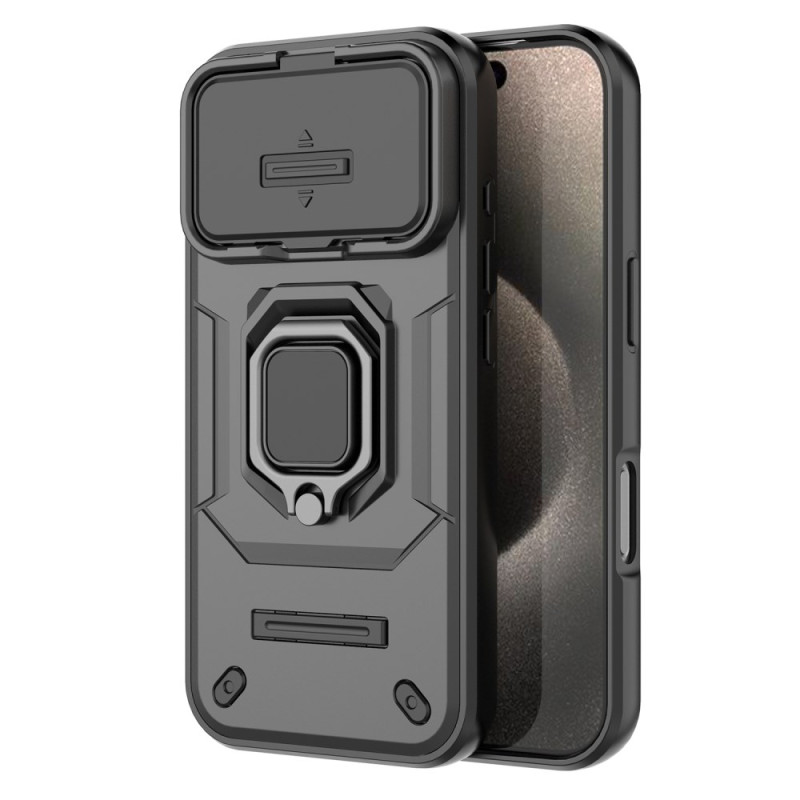 Funda resistente con anillo para iPhone 18 Pro / 17 Pro con protección para la lente