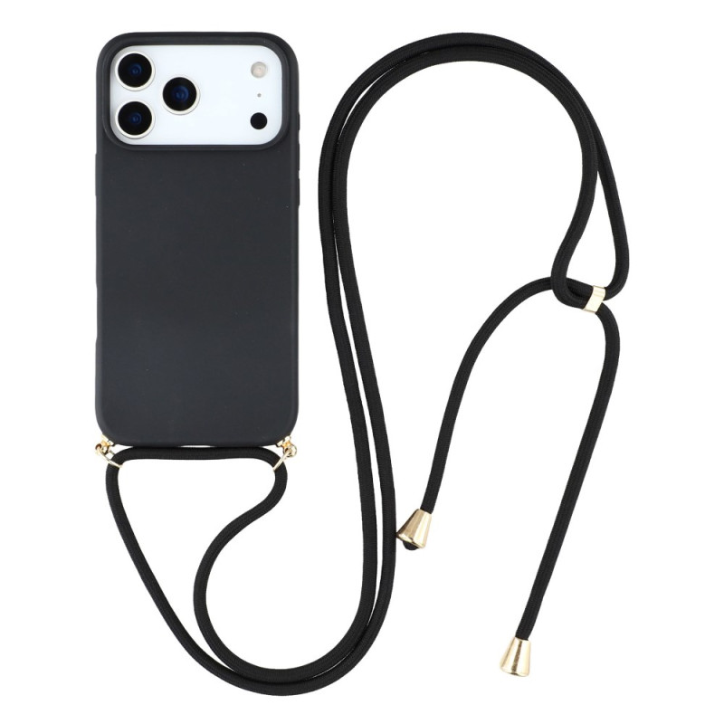Funda con cordón iPhone 17 Pro Silicona