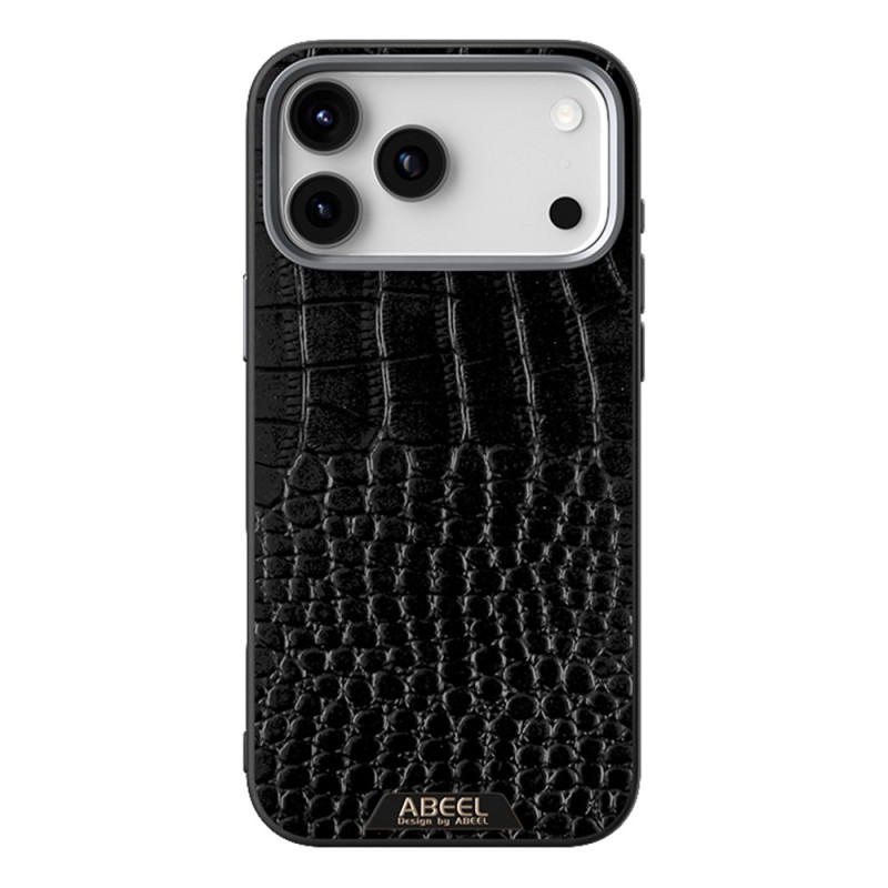 Funda MagSafe Compatible Efecto Croco iPhone 17 Pro ABEEL