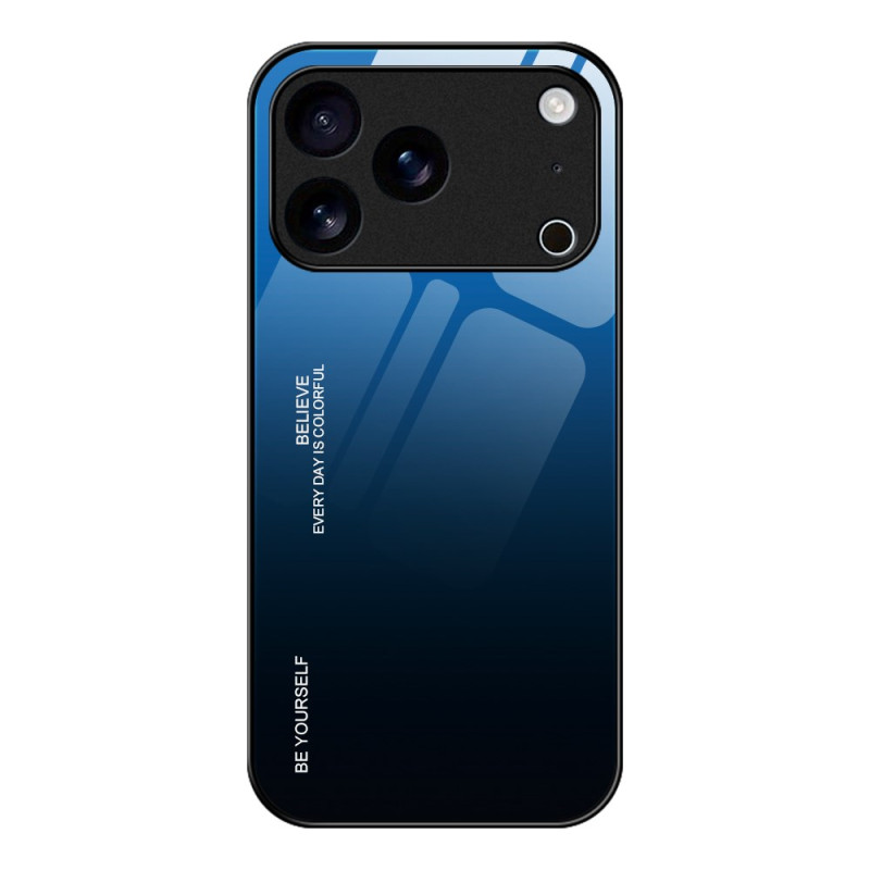 Funda iPhone 17 Pro Cristal templado Be Yourself