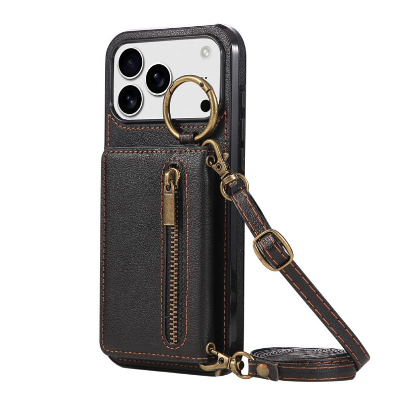 Funda iPhone 17 Pro Wallet con bandolera