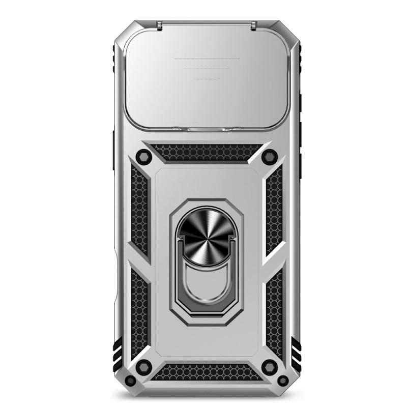 Funda resistente para iPhone 17 Pro con protección de lente y soporte