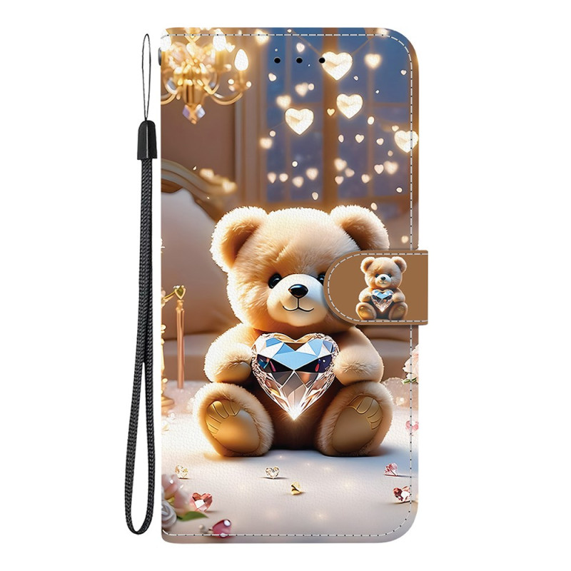 Funda Samsung Galaxy A07 Diseño Oso Diamante