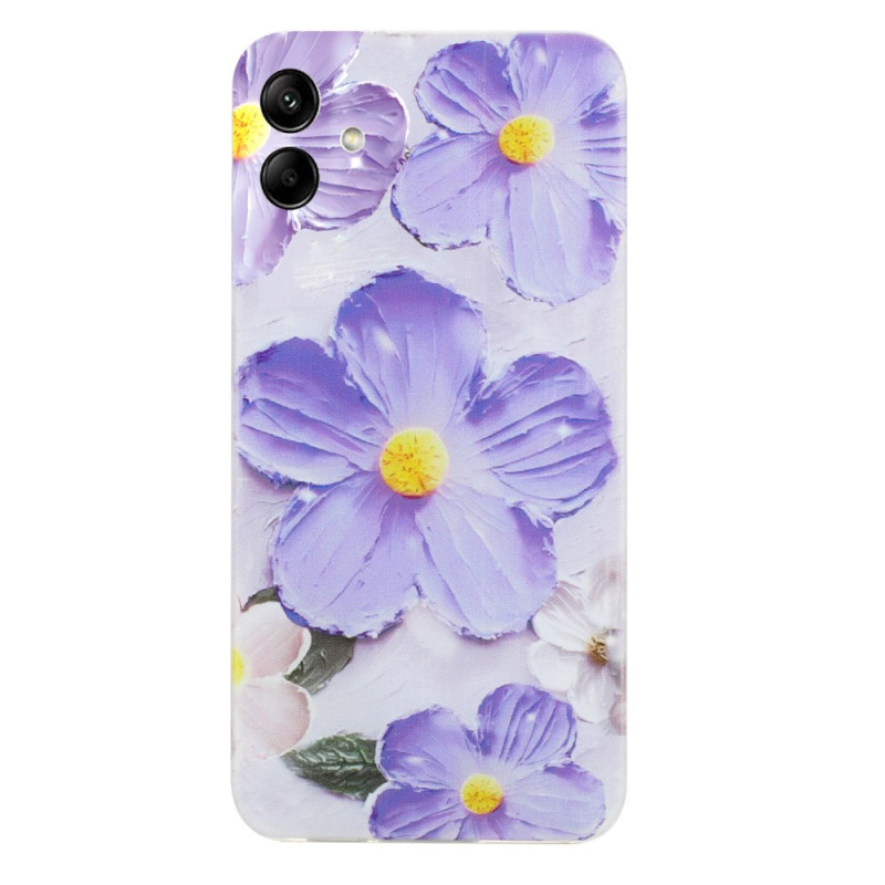 Samsung Galaxy A07 Funda Flor Morada