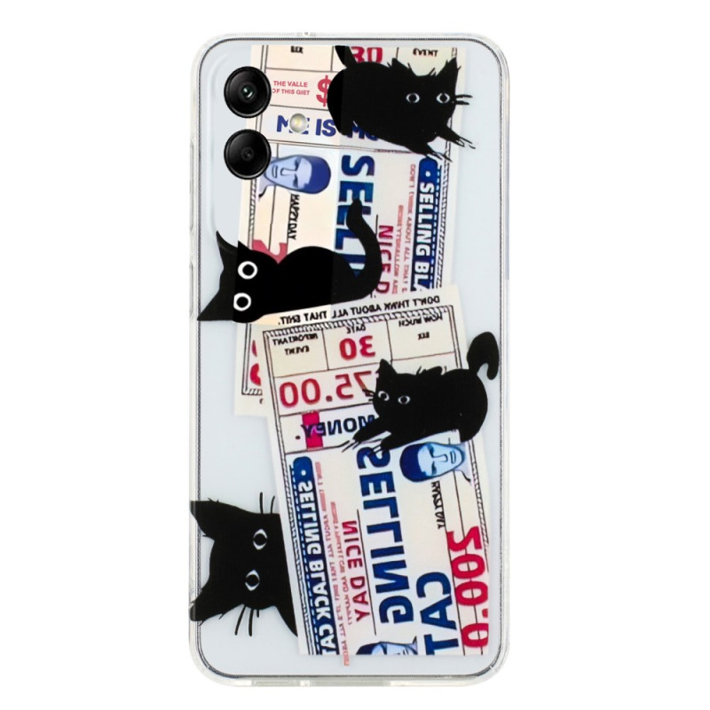 Funda Gato Negro Samsung Galaxy A07 4