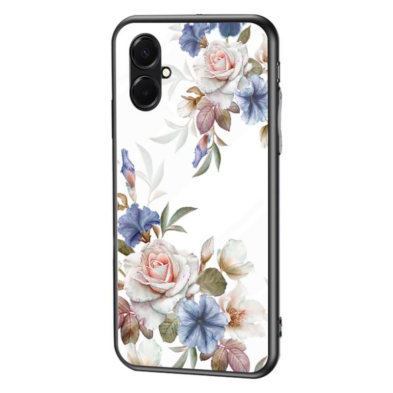 Funda flor de cristal templado Samsung Galaxy A07