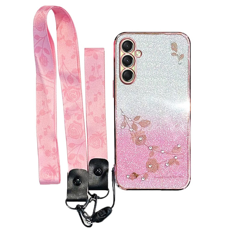 Samsung Galaxy A17 5G Funda con Colgante
 de Strass KADEM