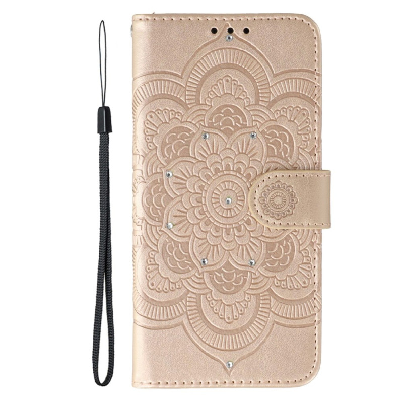 Funda para Samsung Galaxy A18 4G / A17 4G / 5G Mandala con pedrería