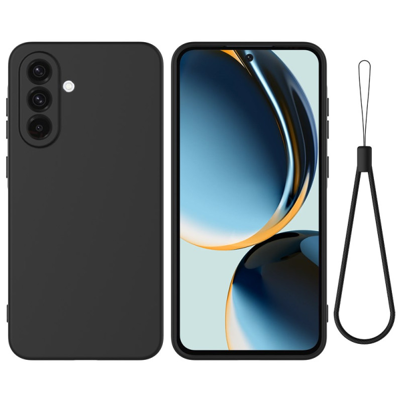 Samsung Galaxy A17 5G Funda de silicona líquida con colgante
