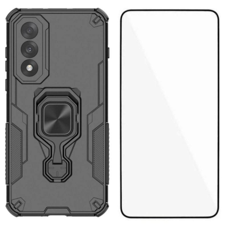 OnePlus Nord 5 Funda resistente al anillo con protector de pantalla
