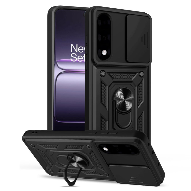 Funda OnePlus Nord 5 Tapa deslizante para cámara y soporte