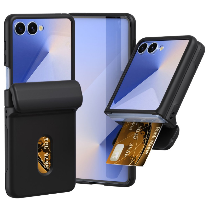 Funda Samsung Galaxy Z Flip 7 Bisagra con muelle y tarjetero