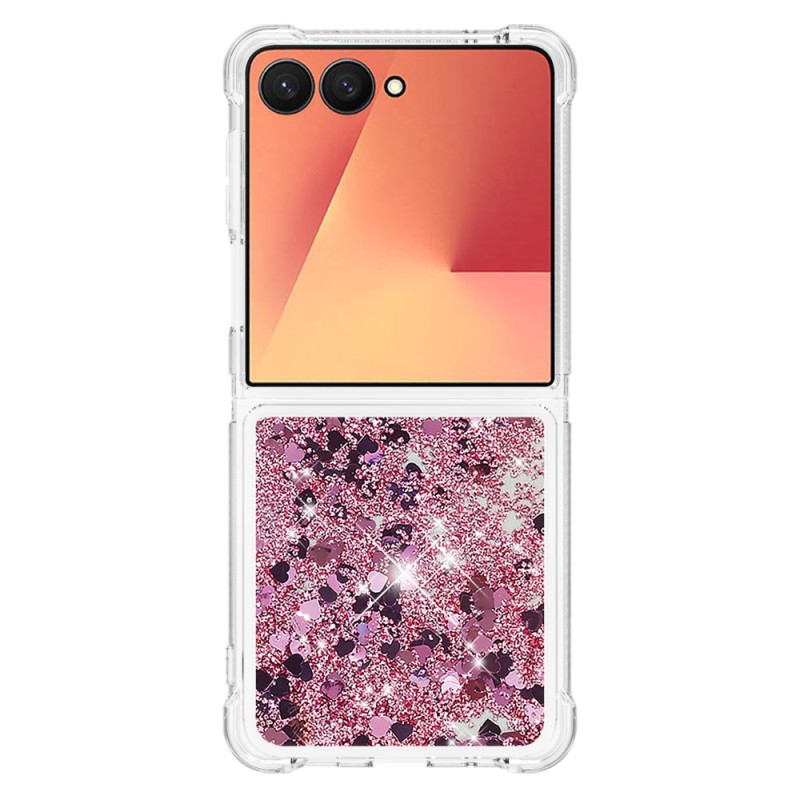 Funda de purpurina para Samsung Galaxy Z Flip 7