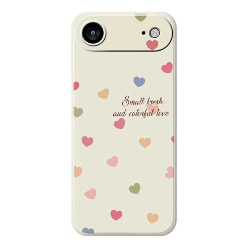 Funda iPhone 17 Air Corazones de colores