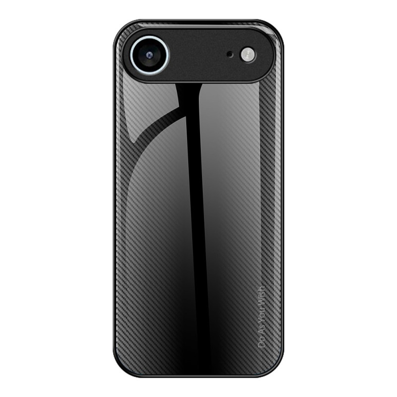Funda iPhone 17 Air Vidrio Templado Fibra de Carbono