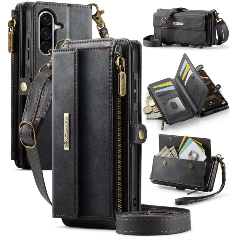 Funda Samsung Galaxy A17 5G Cartera Efecto Gamuza CASEME