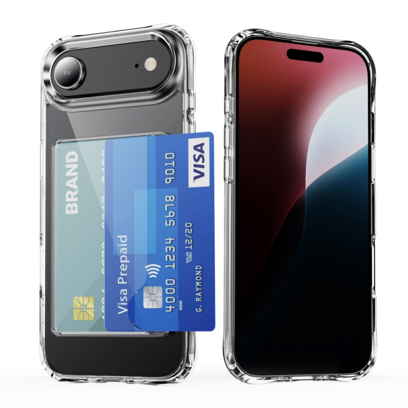 Funda de tarjeta transparente iPhone 17 Air