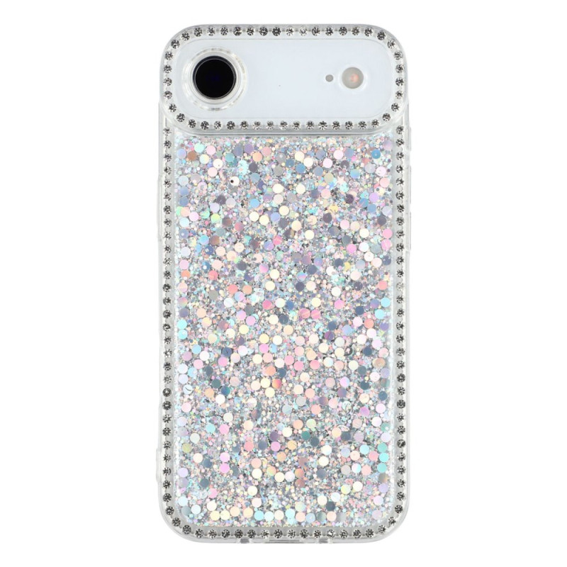 Funda iPhone 17 Air Strass y purpurina