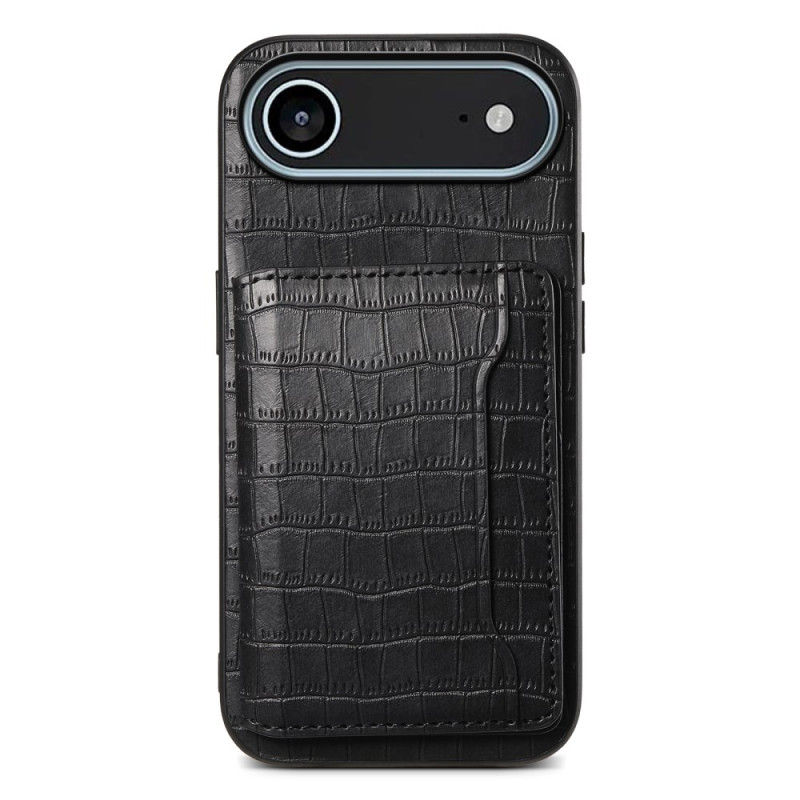 Funda para iPhone 17 Air con tarjetero y pie de apoyo