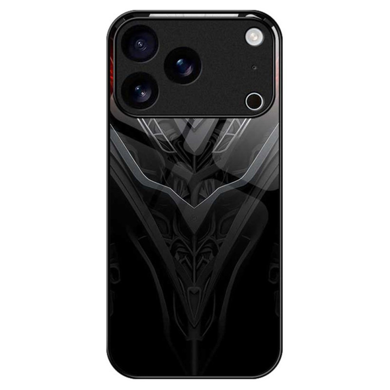 Funda iPhone 17 Pro Max Diseño Cristal Templado Negro