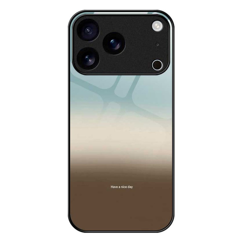 Funda iPhone 17 Pro Max Toughened Glass Gradient