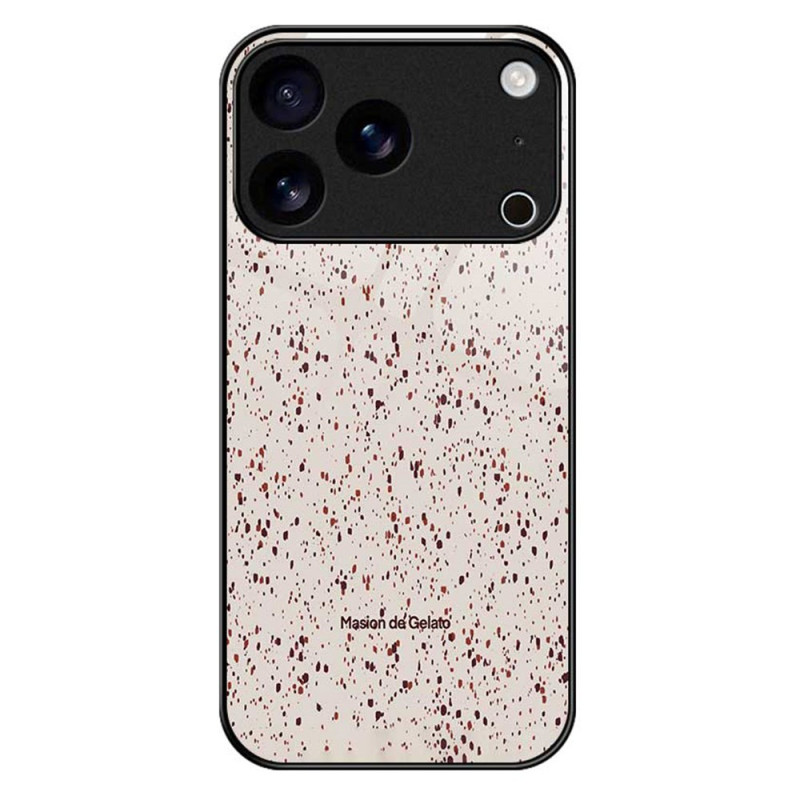Funda Dura iPhone 17 Pro Max Cristal Templado Fleurettes