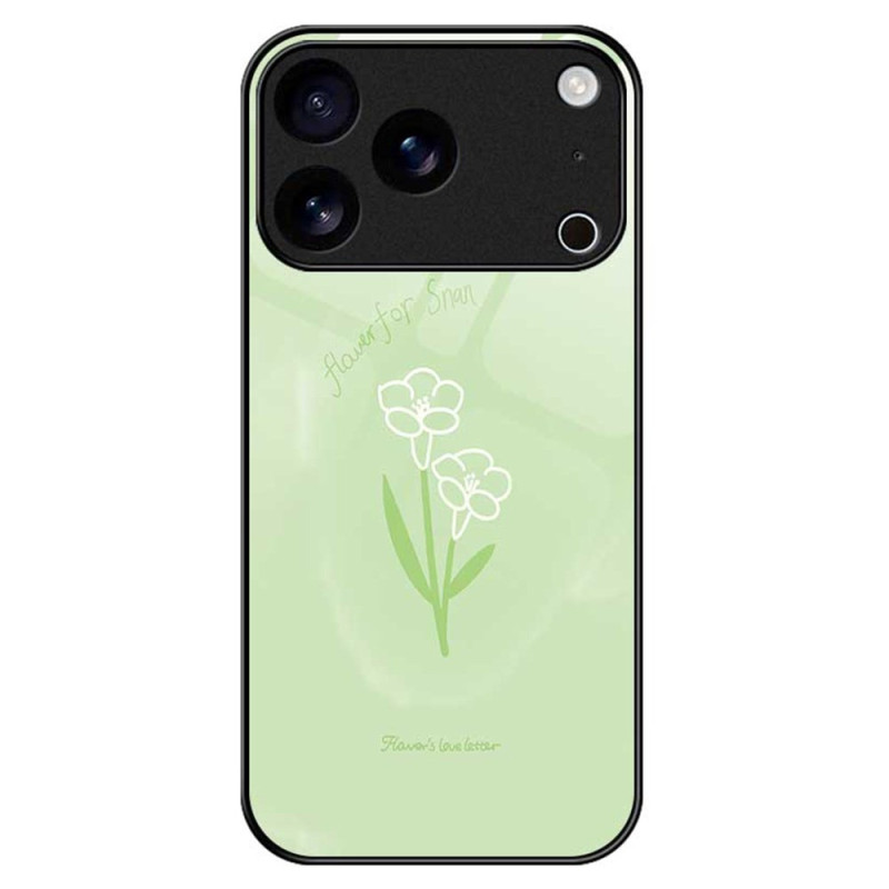 iPhone 17 Pro Max Toughened Glass Funda
 Flores