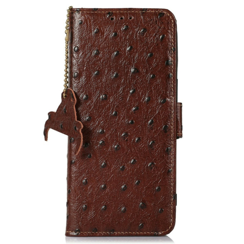 Funda iPhone 17 Pro Max Bocage RFID Textura Avestruz