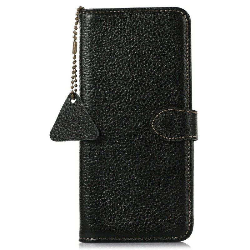 Funda de Piel RFID iPhone 17 Pro Max Textura Lichi