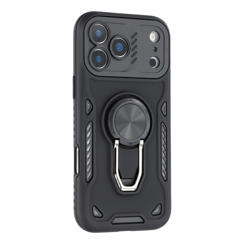 Funda antigolpes para iPhone 17 Pro Max con soporte giratorio de 360