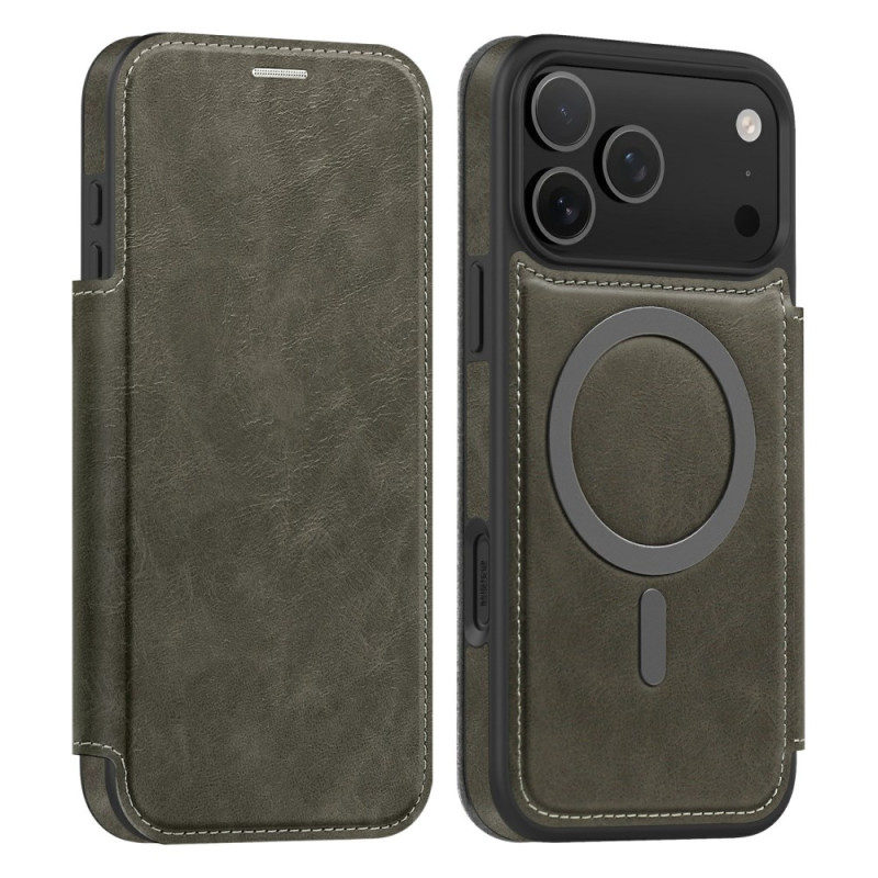 Flip Cover iPhone 17 Pro Max MagSafe Compatible con tarjetero RFID