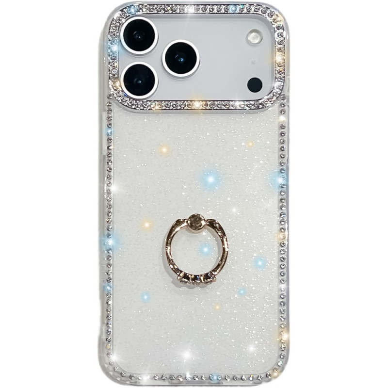 Funda iPhone 17 Pro Max Ring-Support y Strass